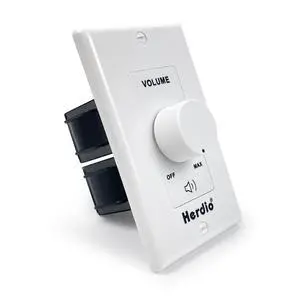 100W Volume Control Knob for Speakers, Flush in Wall Volume Controller with 3 Independent Plate, Precise Sound Adjustment with 12-Position, Wide Compatibility for Home Audio Volume Adjustment 100W Volume Control Knob for Speakers, Flush in Wall Volume Controller with 3 Independent Plate, Precise Sound Adjustment with 12-Position, Wide Compatibility for Home Audio Volume Adjustment