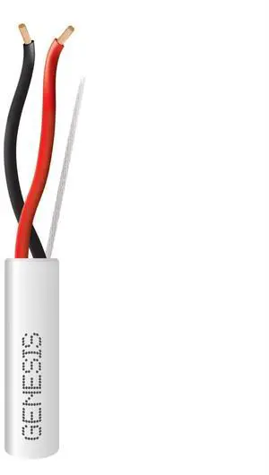 16 AWG 2C STR Audacious Riser, White, 500 ft. Pull Box 16 AWG 2C STR Audacious Riser, White, 500 ft. Pull Box