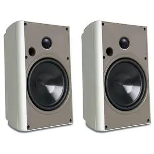 AUDIO SYSTEMS AW400WHT 4" 2-Way Indoor/Outdoor Speakers (White) AUDIO SYSTEMS AW400WHT 4" 2-Way Indoor/Outdoor Speakers (White)
