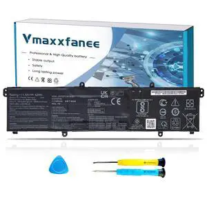 B31N1911 C31N1911 42Wh Battery Replacement for ASUS VivoBook Flip 14 M413 M413DA TM420IA TM420IA K413 X413 F413 Series Laptop B0B200-03580300 0B200-03580000 0B200-03750000 11.55V 3640mAh B31N1911 C31N1911 42Wh Battery Replacement for ASUS VivoBook Flip 14 M413 M413DA TM420IA TM420IA K413 X413 F413 Series Laptop B0B200-03580300 0B200-03580000 0B200-03750000 11.55V 3640mAh