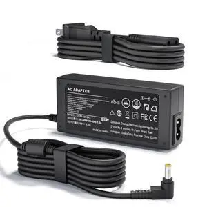 65W 19V 3.42 Charger Compatible with Toshiba Satellite Series C55 C50 C55D C655 C655D C675 C850 C855 C855D L745 L505 L55 L655 L755 L775 L855 S55 P50 P50T P755 Notebook Power Supply Cord 65W 19V 3.42 Charger Compatible with Toshiba Satellite Series C55 C50 C55D C655 C655D C675 C850 C855 C855D L745 L505 L55 L655 L755 L775 L855 S55 P50 P50T P755 Notebook Power Supply Cord