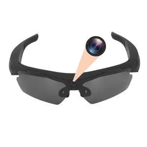 Smart Video Glasses with Camera, 1080P HD Camera Glasses Wearable Sunglasses, Audio and Video Recording, for Outdoor Sports, Cycling, Driving, Hiking (Black) Smart Video Glasses with Camera, 1080P HD Camera Glasses Wearable Sunglasses, Audio and Video Recording, for Outdoor Sports, Cycling, Driving, Hiking (Black)