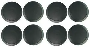 CC65T Black 6.5" 70V Commercial Ceiling Speakers, 8-Pack | Adjustable Tap 2.5W, 5W, 10W, 15W, 20W, 8 Ohm 40W, 2-Way Design, Aimable Tweeter, Paintable Grills, Restaurant CC65T Black 6.5" 70V Commercial Ceiling Speakers, 8-Pack | Adjustable Tap 2.5W, 5W, 10W, 15W, 20W, 8 Ohm 40W, 2-Way Design, Aimable Tweeter, Paintable Grills, Restaurant