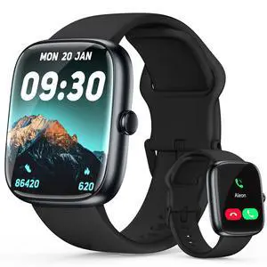 Smart Watch for Women Men, 1.83" HD Fitness Tracker (Answer/Make Call) with 24/7 Heart Rate/Sleep/SpO2 Monitor, IP68 Waterproof, 100+ Sport Modes Smartwatch for iPhone/Samsung/Android (Black) Smart Watch for Women Men, 1.83" HD Fitness Tracker (Answer/Make Call) with 24/7 Heart Rate/Sleep/SpO2 Monitor, IP68 Waterproof, 100+ Sport Modes Smartwatch for iPhone/Samsung/Android (Black)