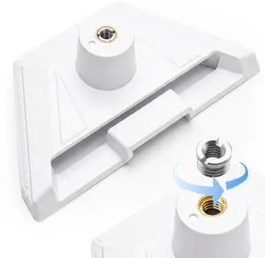 Starlink Mini Tripod Adapter Mount | 2-in-1 Dual-Sided 1/4" & 3/8" Threads, Fits 2024/2025 Starlink Mini Pipe Adapter for RV, Camping, Outdoor Starlink Mini Tripod Adapter Mount | 2-in-1 Dual-Sided 1/4" & 3/8" Threads, Fits 2024/2025 Starlink Mini Pipe Adapter for RV, Camping, Outdoor