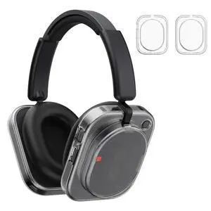 Shell Case Cover for Nothing Headphone (1) Headphone (Clear) | Clear TPU Protective Cover Compatible with Nothing Headphone (1),Ultra-Thin Drop-Proof Shockproof EarCup Case Cover Shell Case Cover for Nothing Headphone (1) Headphone (Clear) | Clear TPU Protective Cover Compatible with Nothing Headphone (1),Ultra-Thin Drop-Proof Shockproof EarCup Case Cover