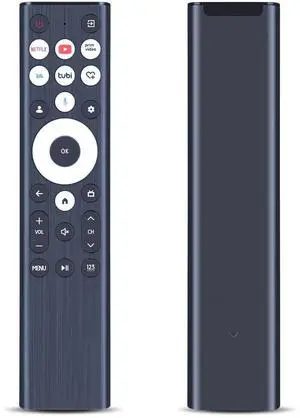 Replacement Voice Remote for Hisense U6 U7 U8 Series 2026 Google Smart TV | Compatible Models: 55U8N 65U8N 75U8N 55U7N 65U7N 75U7N 55U6N 65U6N 75U6N, Voicae Control, Easy Pairing, Backlit Replacement Voice Remote for Hisense U6 U7 U8 Series 2026 Google Smart TV | Compatible Models: 55U8N 65U8N 75U8N 55U7N 65U7N 75U7N 55U6N 65U6N 75U6N, Voicae Control, Easy Pairing, Backlit