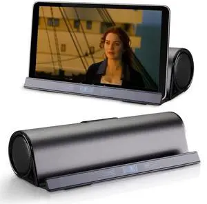 Wireless Bluetooth Speakers, Portable Phone Tablet Stand Holder Speaker, Dual Drivers Stereo Dock Speaker for iPad, Phone, Outdoor, Travel, Home Party (Black) Wireless Bluetooth Speakers, Portable Phone Tablet Stand Holder Speaker, Dual Drivers Stereo Dock Speaker for iPad, Phone, Outdoor, Travel, Home Party (Black)