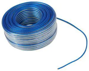 Blue 14G250 OFC 14 Gauge 250 Ft 100% Copper Speaker Wire | Car/Marine/Home Audio, Tinned for Corrosion Resistance, Super-Flex Design, Foot Markers, Polarity Labels, UV Resistant Blue 14G250 OFC 14 Gauge 250 Ft 100% Copper Speaker Wire | Car/Marine/Home Audio, Tinned for Corrosion Resistance, Super-Flex Design, Foot Markers, Polarity Labels, UV Resistant