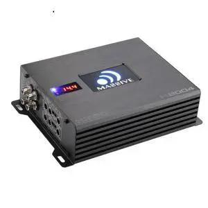 H8004 | 125 Watts RMS x 4 @ 4 Ohm 4 Channel Hippo Series High Performance Amplifier H8004 | 125 Watts RMS x 4 @ 4 Ohm 4 Channel Hippo Series High Performance Amplifier