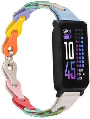 Compatible with iTouch Active 4 Band, Elastic Silicone Hollowed Out Replacement Straps Compatible for iTouch Active 4 Smartwatch Compatible with iTouch Active 4 Band, Elastic Silicone Hollowed Out Replacement Straps Compatible for iTouch Active 4 Smartwatch