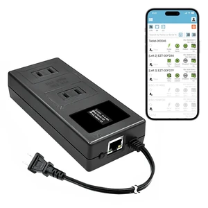 5-2R Smart Power Reset Device with Auto-Reset, 2 NEMA Sockets 2.5A, Wi-Fi & Bluetooth & App Controllable via LAN/Cloud, Router Rebooter, Remote Scheduling for Network Devices 5-2R Smart Power Reset Device with Auto-Reset, 2 NEMA Sockets 2.5A, Wi-Fi & Bluetooth & App Controllable via LAN/Cloud, Router Rebooter, Remote Scheduling for Network Devices