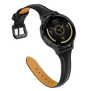 Leather Band For Garmin Venu 3S 41mm/Venu 4 41mm/Venu 2S | 18mm,Slim,Quick Release,/Vivoactive 4S/Vivomove 3S/Forerunner 255S/Forerunner 265S Leather Band For Garmin Venu 3S 41mm/Venu 4 41mm/Venu 2S | 18mm,Slim,Quick Release,/Vivoactive 4S/Vivomove 3S/Forerunner 255S/Forerunner 265S