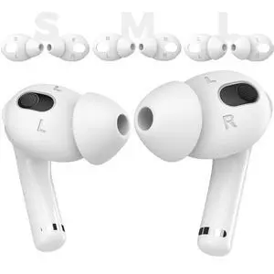 3 Pairs AirPods 3 Ear Tips Silicone Earbuds Cover | Size: S/M/L, Added Storage Pouch, Anti Slip,Secure Fit, Comfortable Silicone Ear Tips Compatible with Apple AirPods 3 2021 3 Pairs AirPods 3 Ear Tips Silicone Earbuds Cover | Size: S/M/L, Added Storage Pouch, Anti Slip,Secure Fit, Comfortable Silicone Ear Tips Compatible with Apple AirPods 3 2021