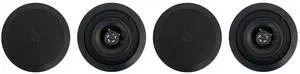CC525T Black 5.25" 40W RMS Commercial Ceiling Speakers, 4-Pack | 70V, Adjustable Tap 2.5W-20W, 2-Way, 8 Ohm Compatible, Swivel Tweeter, Paintable Grills, In-Ceiling, For Restaurants CC525T Black 5.25" 40W RMS Commercial Ceiling Speakers, 4-Pack | 70V, Adjustable Tap 2.5W-20W, 2-Way, 8 Ohm Compatible, Swivel Tweeter, Paintable Grills, In-Ceiling, For Restaurants
