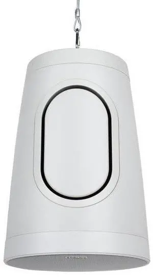 8" Commercial Audio Pendant Speaker 70V/100V/8 Ohm White WP80XTW 8" Commercial Audio Pendant Speaker 70V/100V/8 Ohm White WP80XTW
