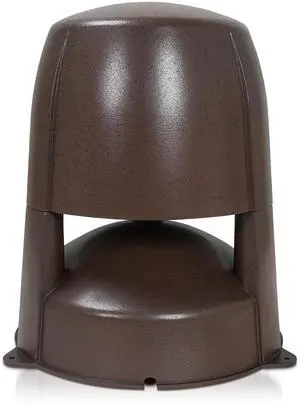 2-Way 8" High-Fidelity Weatherproof Passive Outdoor 360° Dispersion Speaker, 70V/100V/8-Ohm, Home & Commercial Installation for Garden, Yard, Deck, Brown (OMNI-82BR) 2-Way 8" High-Fidelity Weatherproof Passive Outdoor 360° Dispersion Speaker, 70V/100V/8-Ohm, Home & Commercial Installation for Garden, Yard, Deck, Brown (OMNI-82BR)