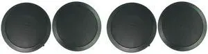 CC65T Black 6.5" 70V Restaurant Ceiling Speakers, 4-Pack | Adjustable Tap 2.5W, 5W, 10W, 15W, 20W, 8 Ohm 40W, 2-Way Design, Aimable Tweeter, Paintable Grills, Commercial CC65T Black 6.5" 70V Restaurant Ceiling Speakers, 4-Pack | Adjustable Tap 2.5W, 5W, 10W, 15W, 20W, 8 Ohm 40W, 2-Way Design, Aimable Tweeter, Paintable Grills, Commercial