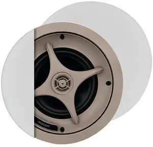 Audio C635 6-1/2" Ceiling Speakers Aluminum Titanium Speakers Pair Audio C635 6-1/2" Ceiling Speakers Aluminum Titanium Speakers Pair