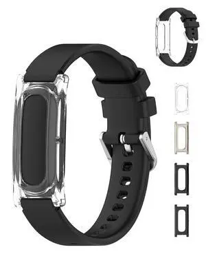 Compatible with Google Fitbit Air Silicone Sport Band with 4 Spare Spring Bars,Durable Strap,Soft Breathable Wristband Replacement Compatible with Fitness,Hiking,Running,Everyday Wear Compatible with Google Fitbit Air Silicone Sport Band with 4 Spare Spring Bars,Durable Strap,Soft Breathable Wristband Replacement Compatible with Fitness,Hiking,Running,Everyday Wear