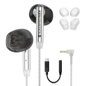 Duet Wired Earbuds, Dual Dynamic in-Ear Headphones Crystal-Clear Sound | Noise Isolating, Ergonomic Custom-Fit, USB C to 3.5mm Adapter Built-in DSP with 4EQ, Convenient for Travel Duet Wired Earbuds, Dual Dynamic in-Ear Headphones Crystal-Clear Sound | Noise Isolating, Ergonomic Custom-Fit, USB C to 3.5mm Adapter Built-in DSP with 4EQ, Convenient for Travel