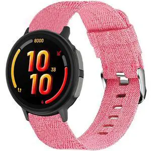 Compatible with Garmin Bounce 2 Band, Quick Release Breathable Nylon Woven Fabric Replacement Accessory Strap Compatible with Garmin Bounce 2, 1 Smart Watch Compatible with Garmin Bounce 2 Band, Quick Release Breathable Nylon Woven Fabric Replacement Accessory Strap Compatible with Garmin Bounce 2, 1 Smart Watch