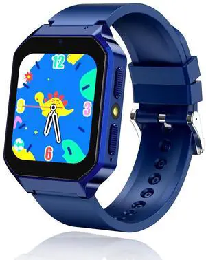 Smart Watch for Kids 3-12 Years Boys Girls, 26 Puzzle Games, Smartwatch with Camera, Pedometer, Stopwatch, Video Voice Music Player Calendar Alarm Clock Learn Card for Children Gifts (Blue) Smart Watch for Kids 3-12 Years Boys Girls, 26 Puzzle Games, Smartwatch with Camera, Pedometer, Stopwatch, Video Voice Music Player Calendar Alarm Clock Learn Card for Children Gifts (Blue)