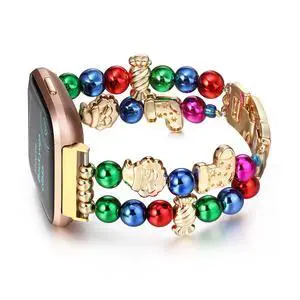 Boho Braided Bracelet Compatible with Fitbit Versa 4/Versa 3/Sense/Sense 2 Bands for Women, Handmade Woven Beaded Strap for Fitbit Smartwatch Boho Braided Bracelet Compatible with Fitbit Versa 4/Versa 3/Sense/Sense 2 Bands for Women, Handmade Woven Beaded Strap for Fitbit Smartwatch