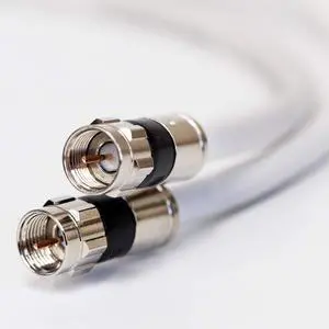 50ft White RG6 Made in USA Digital Coaxial Cable Shielded PVC Jacket UL ETL RoHS 75 Ohm RG-6 Audio Video Coax Wire Professional Certified USA Patented Compression F-Connectors 50ft White RG6 Made in USA Digital Coaxial Cable Shielded PVC Jacket UL ETL RoHS 75 Ohm RG-6 Audio Video Coax Wire Professional Certified USA Patented Compression F-Connectors