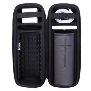 Case for Ultimate Ears Boom 4/3 Bluetooth Speaker and Charger Dock Black | Hard Carrying Travel Case for Ultimate Ears Boom 4 Portable Waterproof Bluetooth Speaker and Charger Dock Case for Ultimate Ears Boom 4/3 Bluetooth Speaker and Charger Dock Black | Hard Carrying Travel Case for Ultimate Ears Boom 4 Portable Waterproof Bluetooth Speaker and Charger Dock