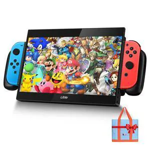 10.1" 1080P Portable Gaming Monitor for Switch, IPS USB-C Travel Monitor 10.1" 1080P Portable Gaming Monitor for Switch, IPS USB-C Travel Monitor