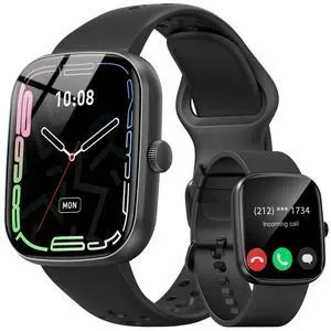 Smart Watch (Answer/Make Call), 1.96" SmartWatches for Men Women with Heart Rate/Activity Tracking, Fitness Tracker Watch with IP68 Waterproof/Pedometer, Smart Watch for Android/iPhone Compatible Smart Watch (Answer/Make Call), 1.96" SmartWatches for Men Women with Heart Rate/Activity Tracking, Fitness Tracker Watch with IP68 Waterproof/Pedometer, Smart Watch for Android/iPhone Compatible