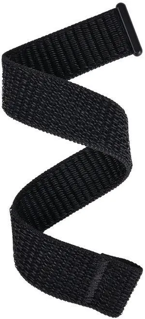 Strap Compatible with Garmin Forerunner 965/955/945/93522mm Replacement Watch band - Woven Nylon with Hook-And-Loop Strap Compatible with Garmin Forerunner 965/955/945/93522mm Replacement Watch band - Woven Nylon with Hook-And-Loop