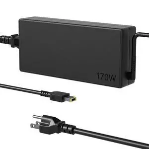 170W Laptop Charger Compatible with Lenovo LOQ 15 16 Thinkpad P1 P15 P16 P17 P50 P52 P53 P70 Extreme X1, Legion Slim 5 7 Y720 Y730 Y530 IdeaPad Pro/Slim Replacement Power Adapter 170W Laptop Charger Compatible with Lenovo LOQ 15 16 Thinkpad P1 P15 P16 P17 P50 P52 P53 P70 Extreme X1, Legion Slim 5 7 Y720 Y730 Y530 IdeaPad Pro/Slim Replacement Power Adapter