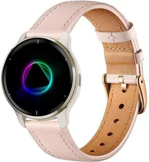 Band for Garmin Venu 2 Plus, 20mm Leather Business Band for Garmin Vivoactive 3/5/6/Garmin Venu Sq/Music/Venu Sq 2/Garmin Venu/Vivomove HR/Forerunner 55 245 645 Band for Garmin Venu 2 Plus, 20mm Leather Business Band for Garmin Vivoactive 3/5/6/Garmin Venu Sq/Music/Venu Sq 2/Garmin Venu/Vivomove HR/Forerunner 55 245 645