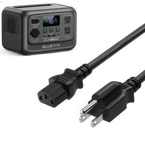 10FT 3M 14AWG Power Station Charger AC for Jackery Explorer 2000/1500/1000 Pro,EF ECOFLOW Delta Riverpro2,Bluetti EB3A Anker solix c1000 Cable Power Cord (10FT) 10FT 3M 14AWG Power Station Charger AC for Jackery Explorer 2000/1500/1000 Pro,EF ECOFLOW Delta Riverpro2,Bluetti EB3A Anker solix c1000 Cable Power Cord (10FT)
