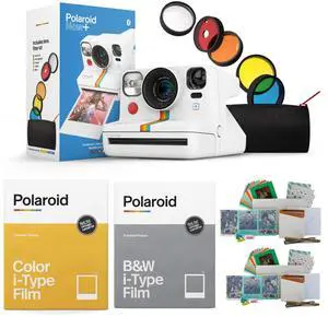 Now+ Instant Film Camera Deluxe Bundle | Included accessories, (4 items) Now+ Instant Film Camera Deluxe Bundle | Included accessories, (4 items)