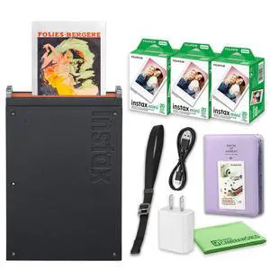 instax mini Link 60-Photo Film Smartphone Printer Bundle | For Mobile Photos, Parties & Scrapbooks | Includes Battery Charger, INSTAX Instant Film, Photo Album instax mini Link 60-Photo Film Smartphone Printer Bundle | For Mobile Photos, Parties & Scrapbooks | Includes Battery Charger, INSTAX Instant Film, Photo Album