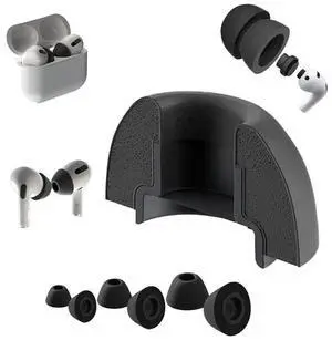 AirFoams Pro Ultimate V20.0 Memory Foam Ear Tips for AirPods Pro 3 Anti Slip, All Day Comfort, Stays Secure in Ear, Better Sound, Noise Cancelling (3 Pairs Included - S/M/L) AirFoams Pro Ultimate V20.0 Memory Foam Ear Tips for AirPods Pro 3 Anti Slip, All Day Comfort, Stays Secure in Ear, Better Sound, Noise Cancelling (3 Pairs Included - S/M/L)
