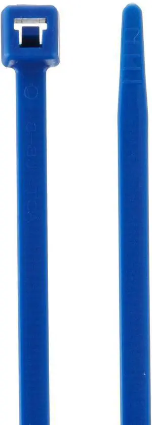 111-00732 High Temp Cable Tie, 7.9" Long, 50lb Tensile Strength, ETFE, Blue (Pack of 100) 111-00732 High Temp Cable Tie, 7.9" Long, 50lb Tensile Strength, ETFE, Blue (Pack of 100)