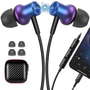 MFi-Certified Wired Headphones for Apple iPhone 14 13 Pro XR Purple | Lighting Earbuds for iPhone 12 Pro 11 XS Max XS SE 7 8 Plus Earphones Built-in Microphone Volume Control Magnetic Headsets MFi-Certified Wired Headphones for Apple iPhone 14 13 Pro XR Purple | Lighting Earbuds for iPhone 12 Pro 11 XS Max XS SE 7 8 Plus Earphones Built-in Microphone Volume Control Magnetic Headsets