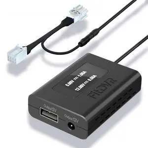 Power Adapter (8-Pin) for Honda, Connects to Overhead Console, LED Display USB Power Source, Easy to Install, 5V 12V Output, for Dash Cam, Radar, D3-030 Power Adapter (8-Pin) for Honda, Connects to Overhead Console, LED Display USB Power Source, Easy to Install, 5V 12V Output, for Dash Cam, Radar, D3-030