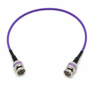 12G-SDI BNC to BNC Cable, 4855R,100ft, Violet | Premium Mini RG59, 75 Ohm, Supports SD, HD, 3G, 6G & 12G-SDI 12G-SDI BNC to BNC Cable, 4855R,100ft, Violet | Premium Mini RG59, 75 Ohm, Supports SD, HD, 3G, 6G & 12G-SDI