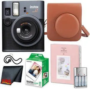 INSTAX Mini 41 Instant Camera 20-Sheet Case Bundle | For Parties, Events & Instant Photos | Includes Photo Album INSTAX Mini 41 Instant Camera 20-Sheet Case Bundle | For Parties, Events & Instant Photos | Includes Photo Album