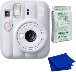 Instax Mini 13 Instant Film Camera (Clay White) Bundle with Additional Accessories Instax Mini 13 Instant Film Camera (Clay White) Bundle with Additional Accessories