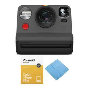 Originals Now Viewfinder i-Type Instant Camera (Black) Bundle | Color Film for Cameras (8 Exposures) Microfiber, (3 items) Originals Now Viewfinder i-Type Instant Camera (Black) Bundle | Color Film for Cameras (8 Exposures) Microfiber, (3 items)