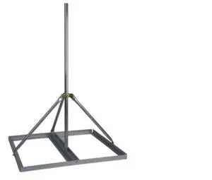 Non-Penetrating Flat Roof Mount with 1.25" x 60" Mast - EZ NP-60-125 Non-Penetrating Flat Roof Mount with 1.25" x 60" Mast - EZ NP-60-125