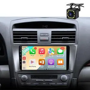 Linux Car Radio for Toyota Camry 2006 2007 2008 2009 2010 2011 | Fast Boot Wireless CarPlay & Android Auto, 9 inch Touch Screen for Toyota Camry Bluetooth FM 1280P Backup Camera SWC Linux Car Radio for Toyota Camry 2006 2007 2008 2009 2010 2011 | Fast Boot Wireless CarPlay & Android Auto, 9 inch Touch Screen for Toyota Camry Bluetooth FM 1280P Backup Camera SWC