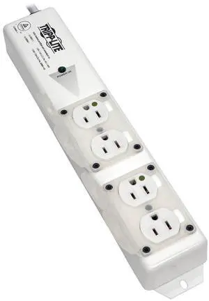 Safe-IT Medical-Grade Power Strip for Patient-Care Vicinity, 4 15A Hospital-Grade Outlets, UL 60601-1 Compliant, 15 Foot / 4.57M Cord, Life Manufacturer's (PS-415-HGULTRA) Safe-IT Medical-Grade Power Strip for Patient-Care Vicinity, 4 15A Hospital-Grade Outlets, UL 60601-1 Compliant, 15 Foot / 4.57M Cord, Life Manufacturer's (PS-415-HGULTRA)