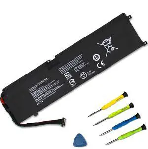 RC30-0270 RZ09-0300 Battery for Razer Blade 15 Base 2018 2019 RTX | 15.4V 65Wh; Replacement for Razer Blade 15 GTX 1060/RTX 2060 2070 RZ09-02705E75 RZ09-02705E76 RZ09-03009E97 RZ09-03006E92 RC30-0270 RZ09-0300 Battery for Razer Blade 15 Base 2018 2019 RTX | 15.4V 65Wh; Replacement for Razer Blade 15 GTX 1060/RTX 2060 2070 RZ09-02705E75 RZ09-02705E76 RZ09-03009E97 RZ09-03006E92